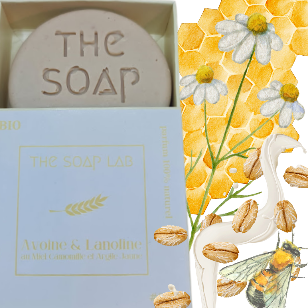 savon avoine & lanoline / The Soap Lab