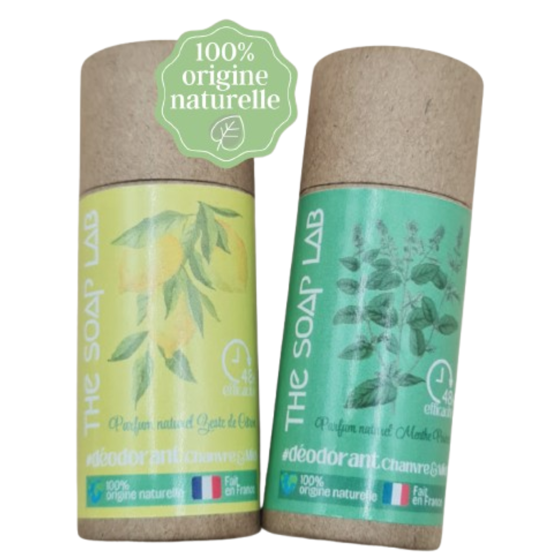 déodorant stick au chanvre et miel