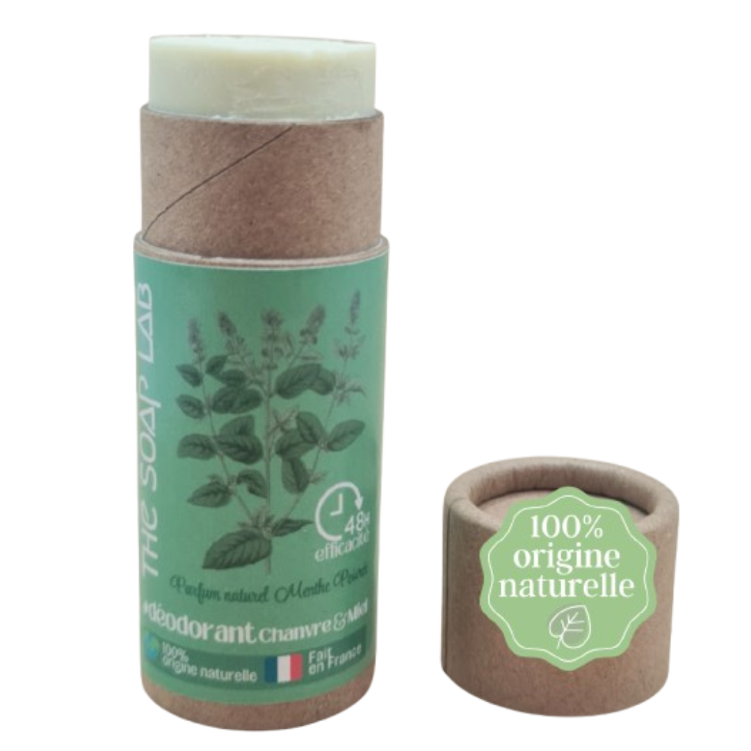 déodorant stick au chanvre et miel