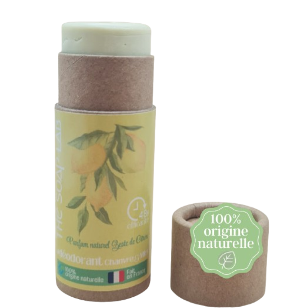 déodorant stick au chanvre et miel