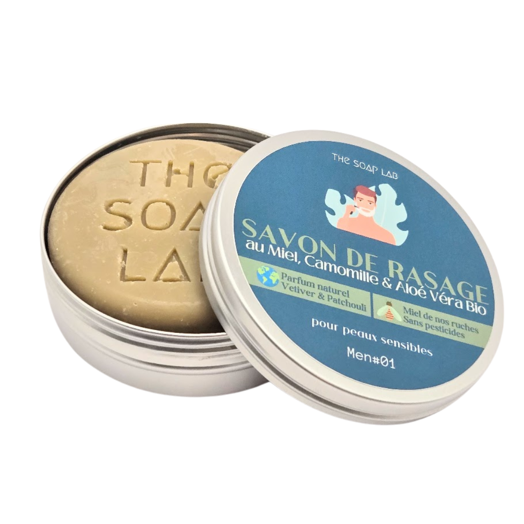 savon de rasage Camomille / The Soap Lab