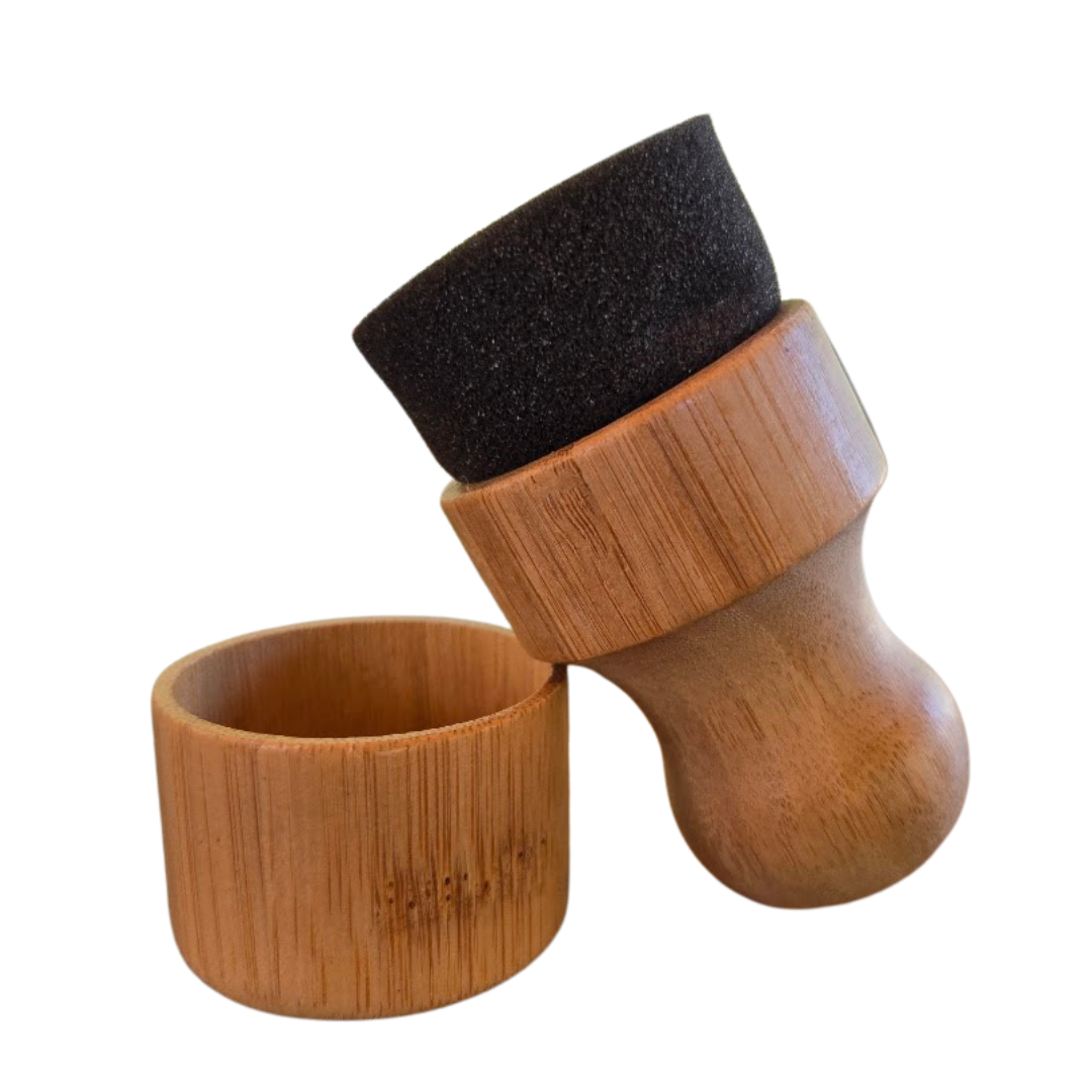 Applicateur d'huile pour meubles / Bois et mousse