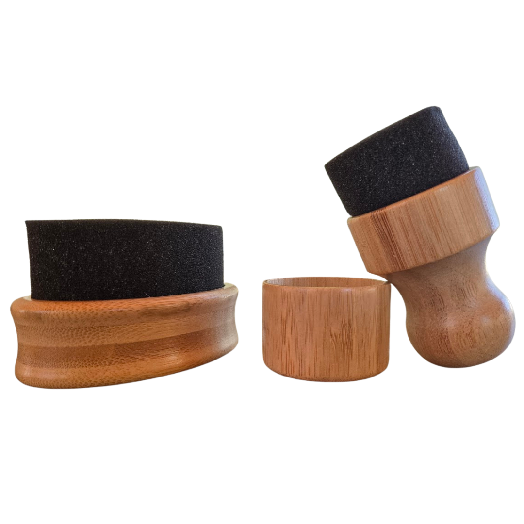 Applicateur d'huile pour meubles / Bois et mousse